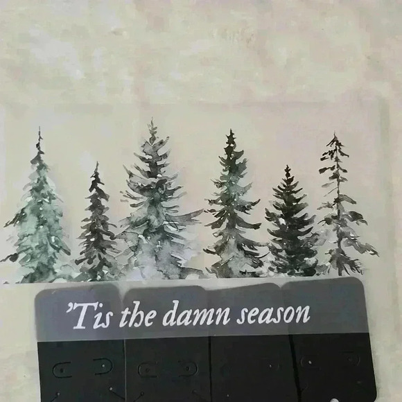 Other - Taylor Swift Green and White Christmas Tree 'Tis The Damn Season DTF Tra…